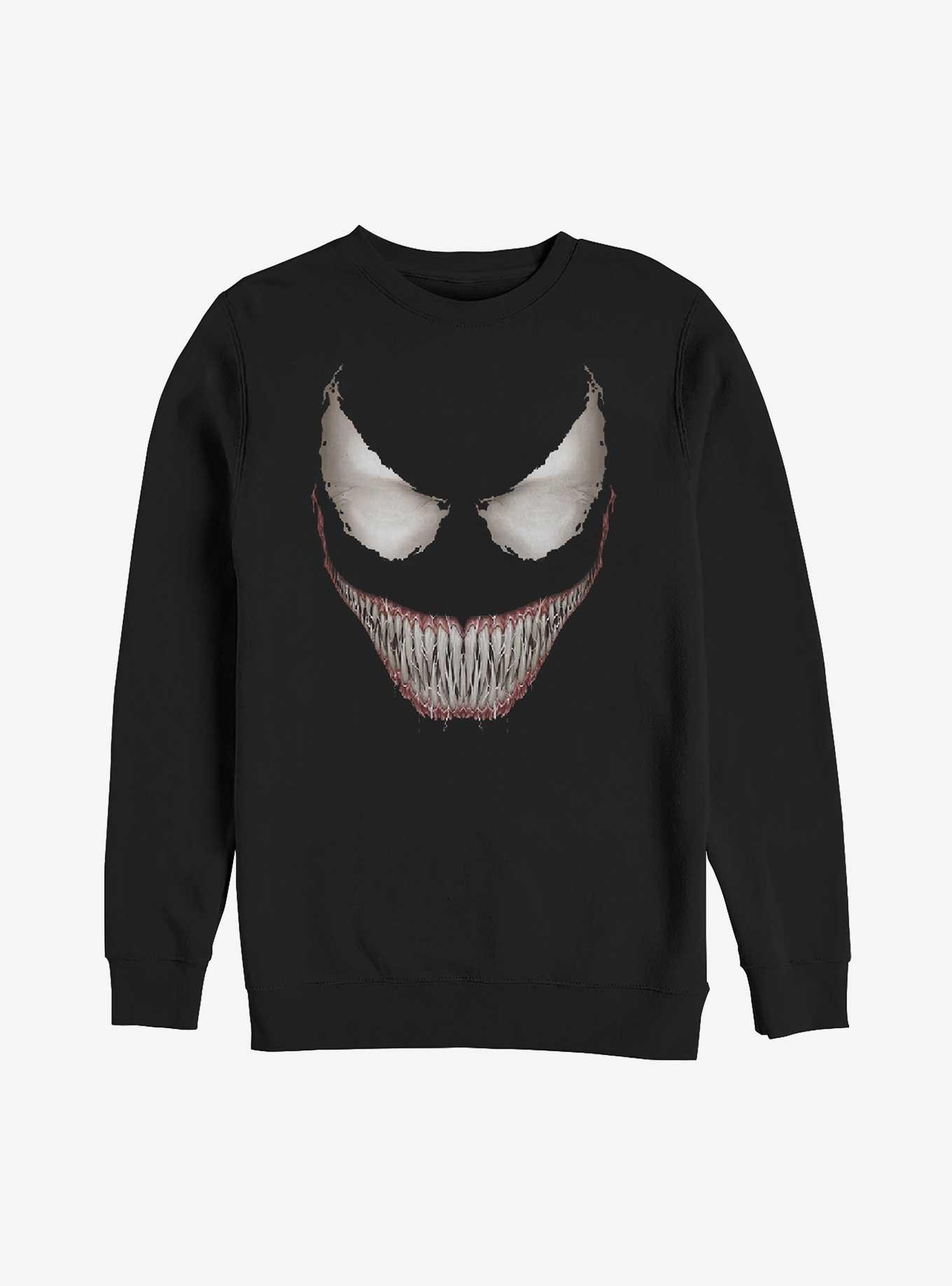 Marvel Venom Grin Sweatshirt, BLACK, hi-res