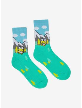 Keroppi Mountain Scenic Crew Socks, , hi-res