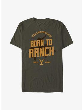 Yellowstone Born To Ranch T-Shirt, , hi-res