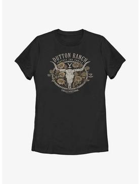 Yellowstone Floral Dutton Ranch Womens T-Shirt, , hi-res