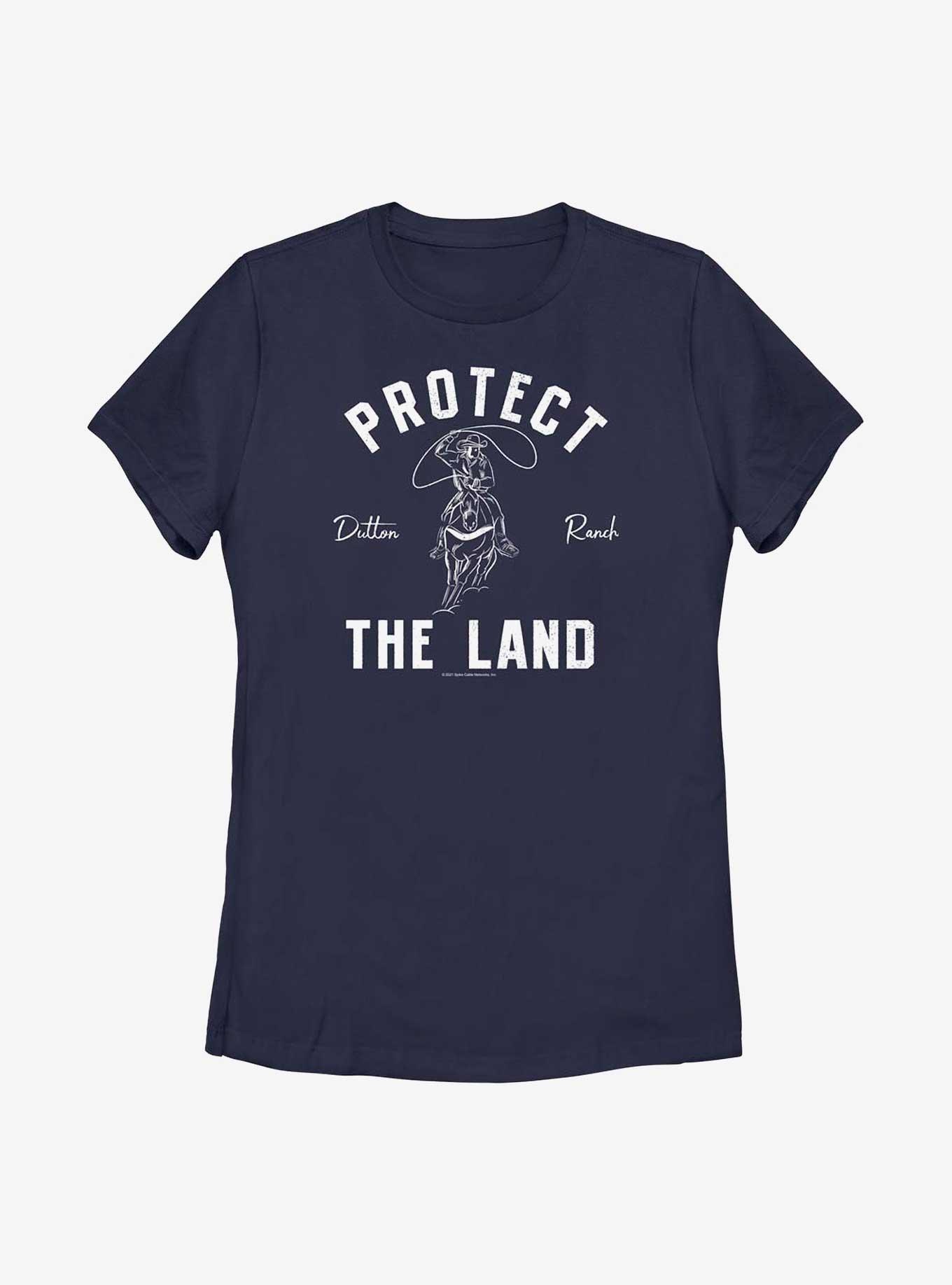 Yellowstone Protect The Land Heritage Womens T-Shirt, , hi-res