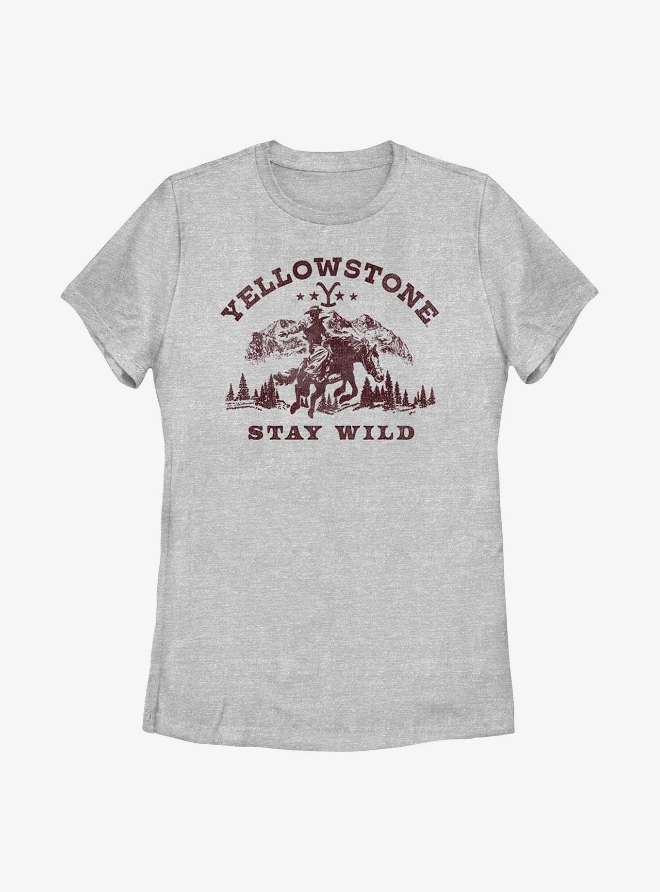 Yellowstone Stay Wild Womens T-Shirt, , hi-res