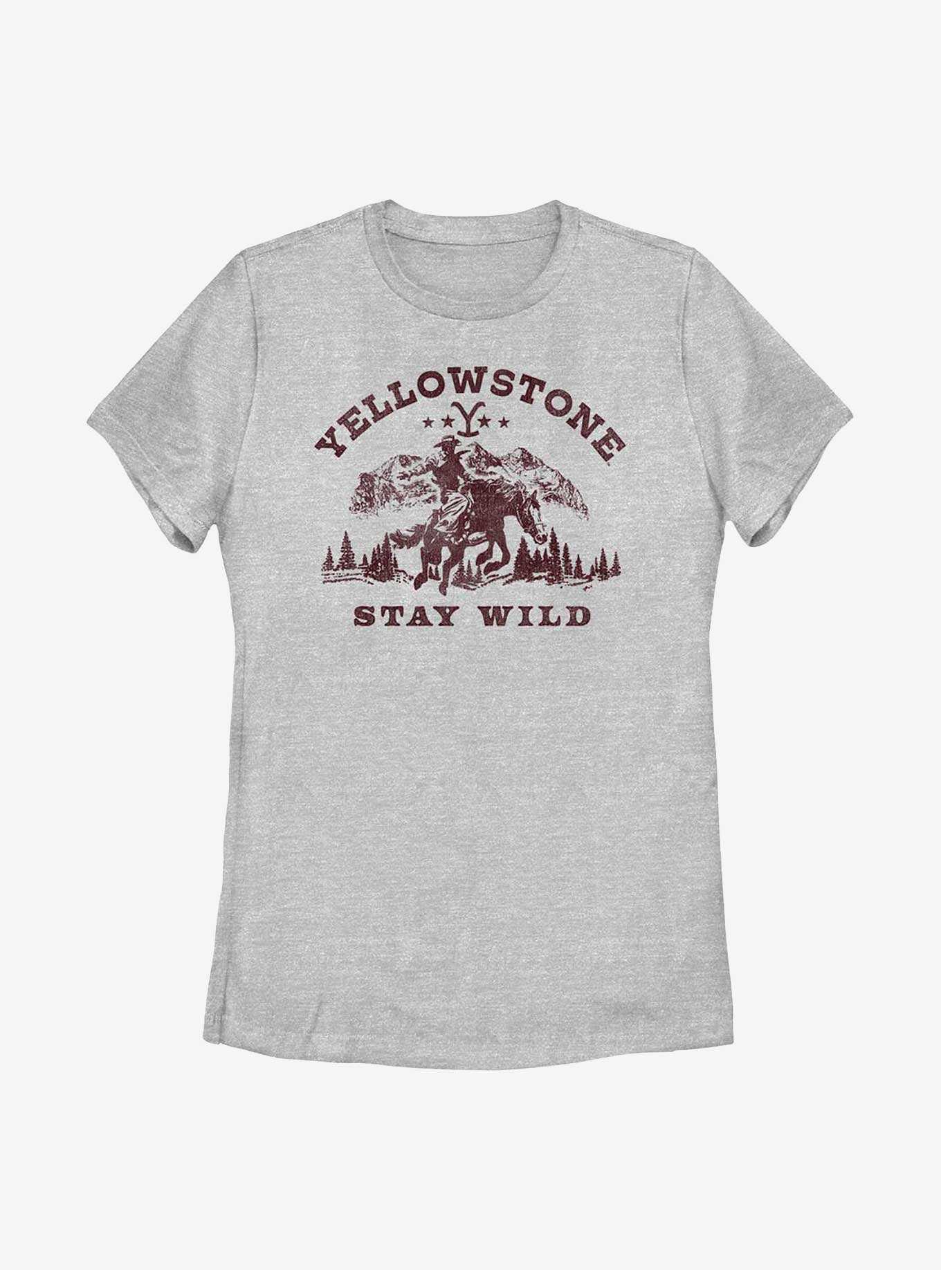 Yellowstone Stay Wild Womens T-Shirt, , hi-res
