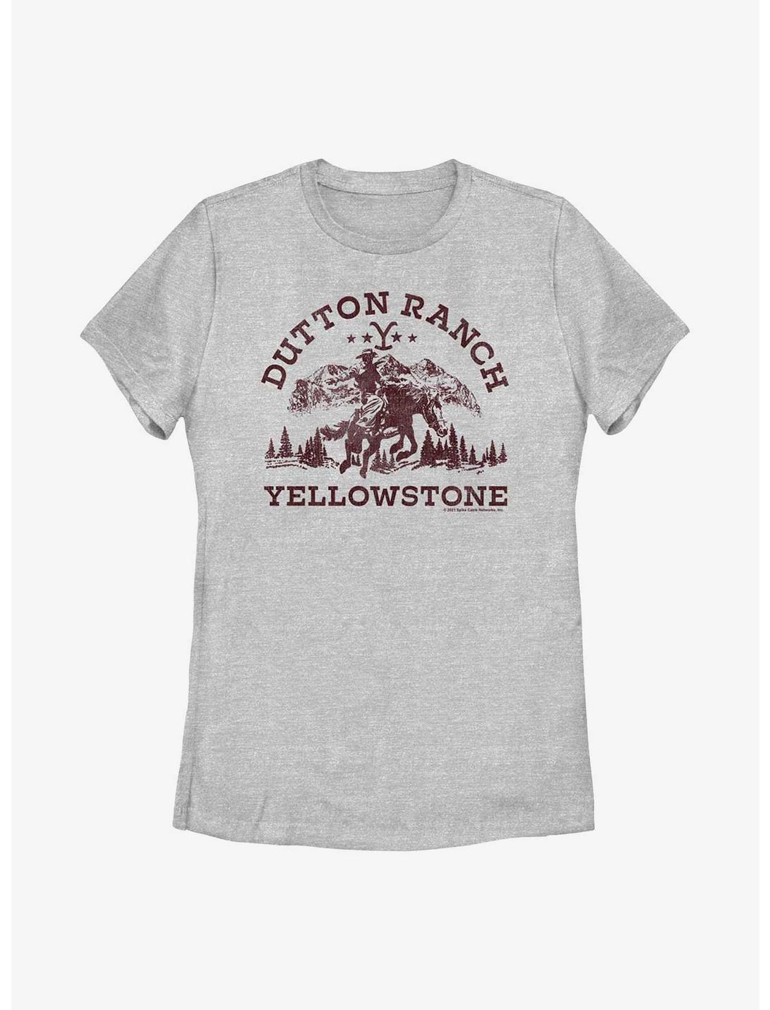 Yellowstone Vintage Rider Womens T-Shirt, ATH HTR, hi-res