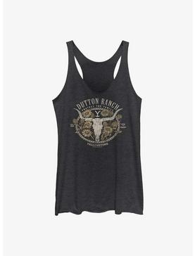 Yellowstone Floral Dutton Ranch Womens Tank Top, , hi-res