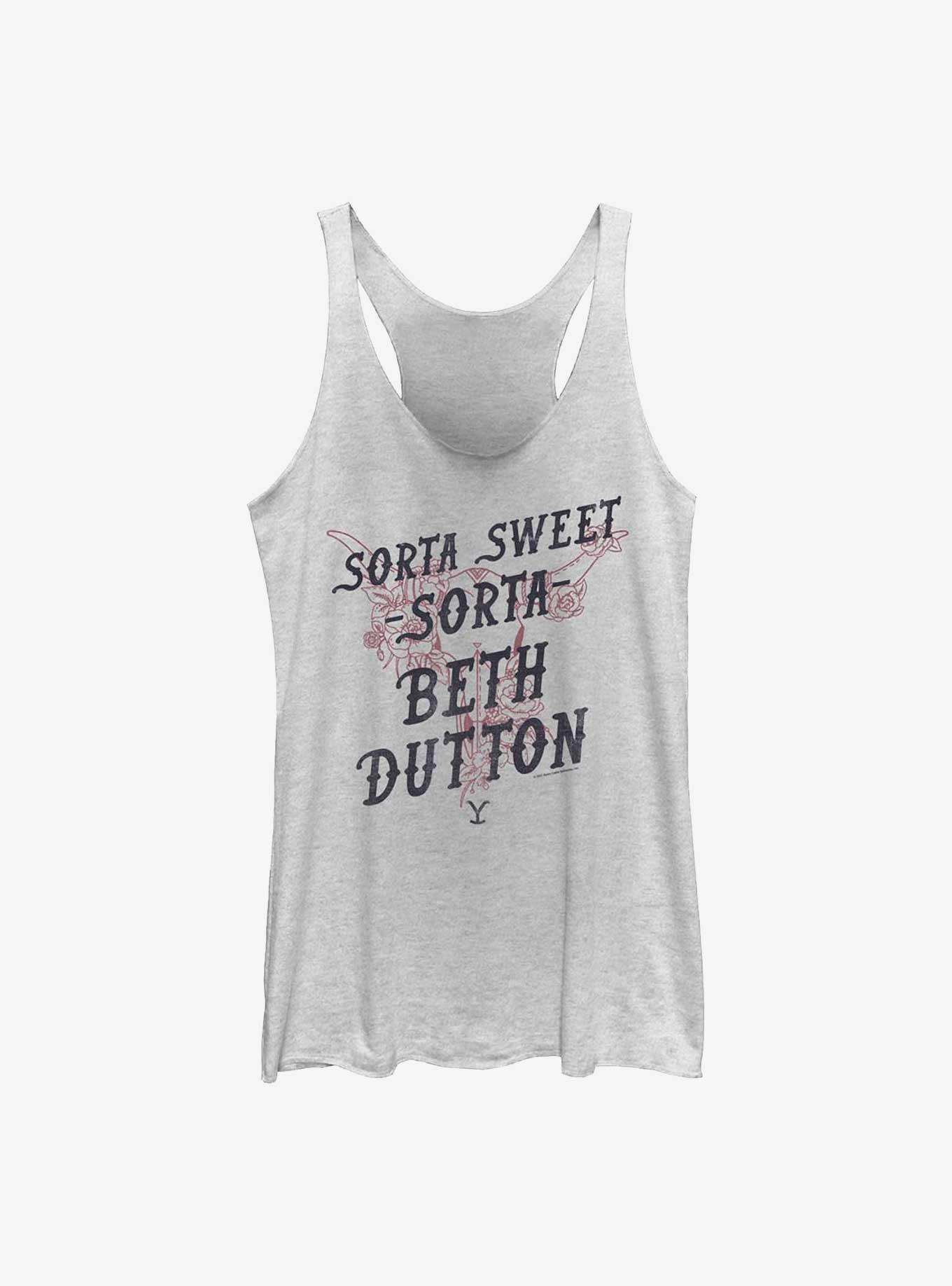 Yellowstone Sorta Sweet, Sorta Beth Womens Tank Top, , hi-res