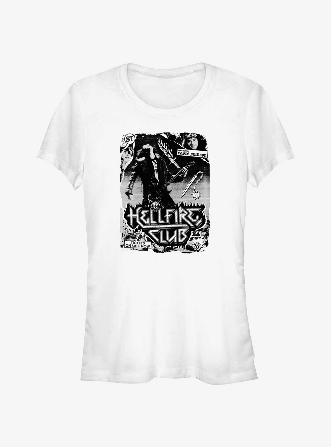 Stranger Things Eddie Munson Concert Poster Girls T-Shirt, , hi-res