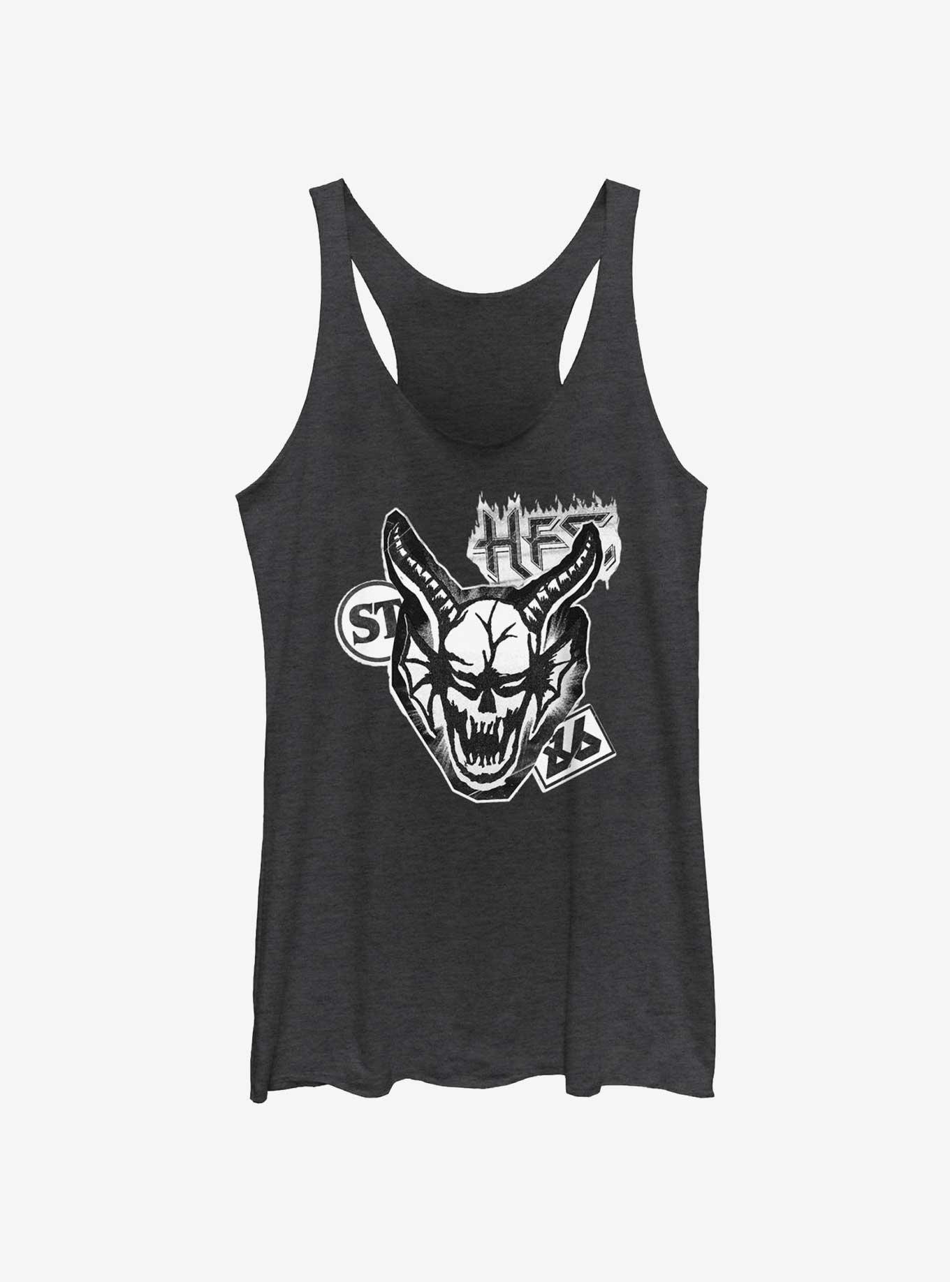 Stranger Things Cutout Hellfire Demon Girls Tank, , hi-res