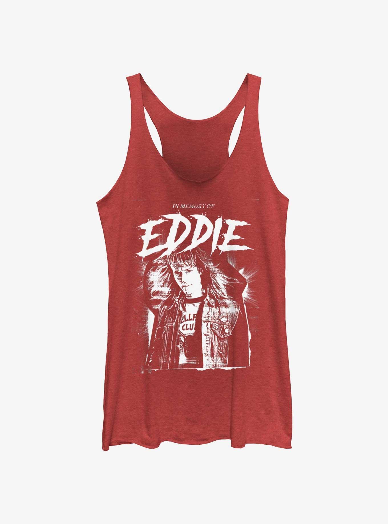 Stranger Things Memory of Eddie Girls Tank