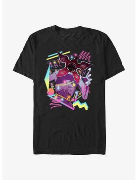 Plus Size Stranger Things Neon Demogorgon Attack T-Shirt, , hi-res