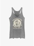 Yellowstone Dutton Ranch Floral Womens Tank Top, GRAY HTR, hi-res