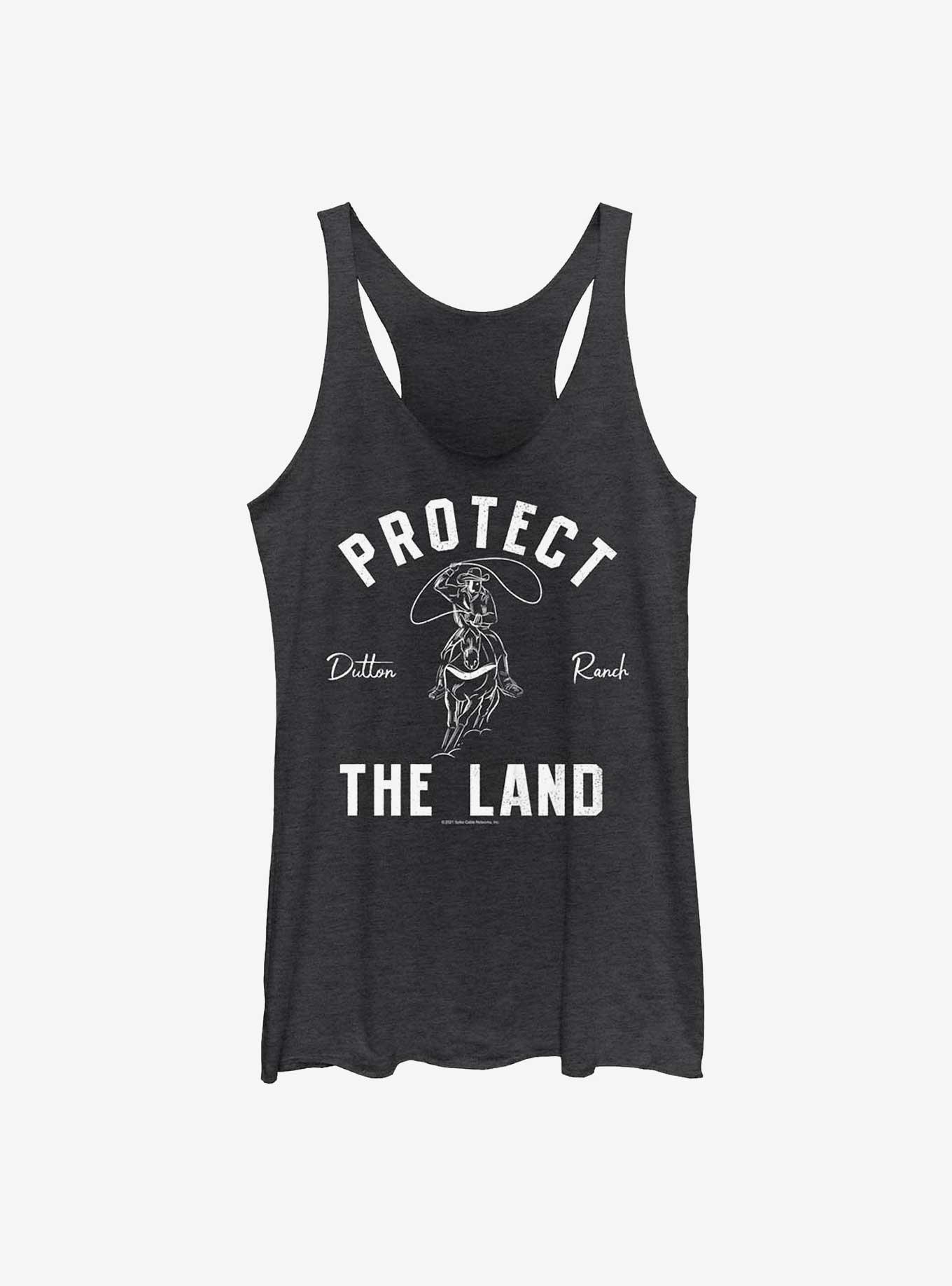 Yellowstone Protect The Land Heritage Womens Tank Top, , hi-res