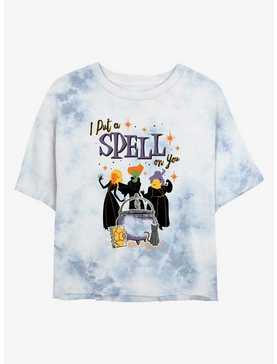 Disney Hocus Pocus A Spell On You Tie-Dye Girls Crop T-Shirt, , hi-res