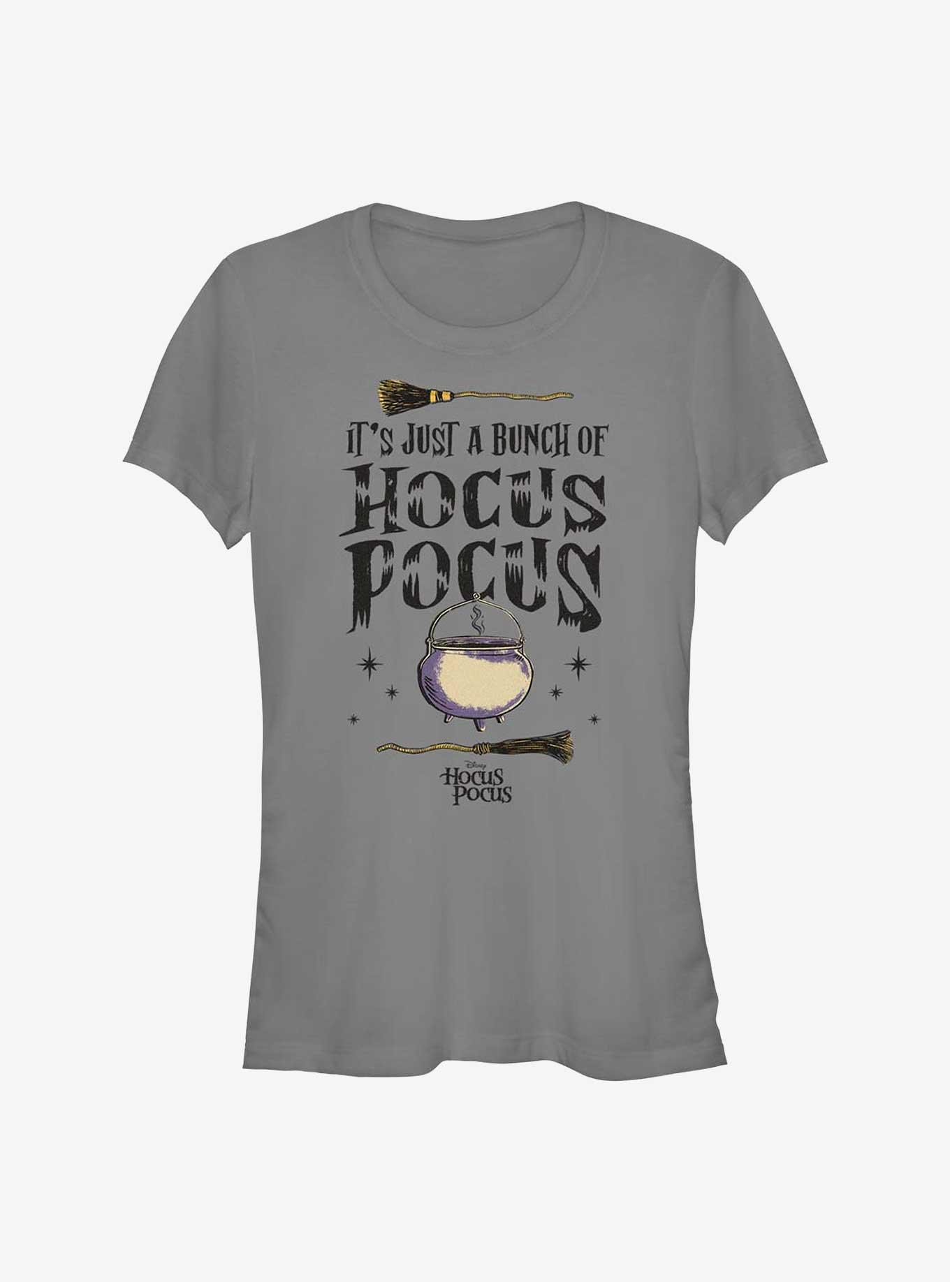 Disney Hocus Pocus Couldron Broom Girls T-Shirt, CHARCOAL, hi-res