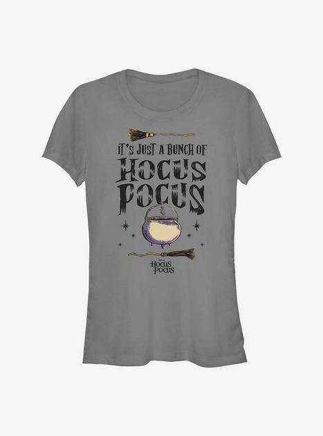 Disney Hocus Pocus Couldron Broom Girls T-Shirt - GREY | Hot Topic