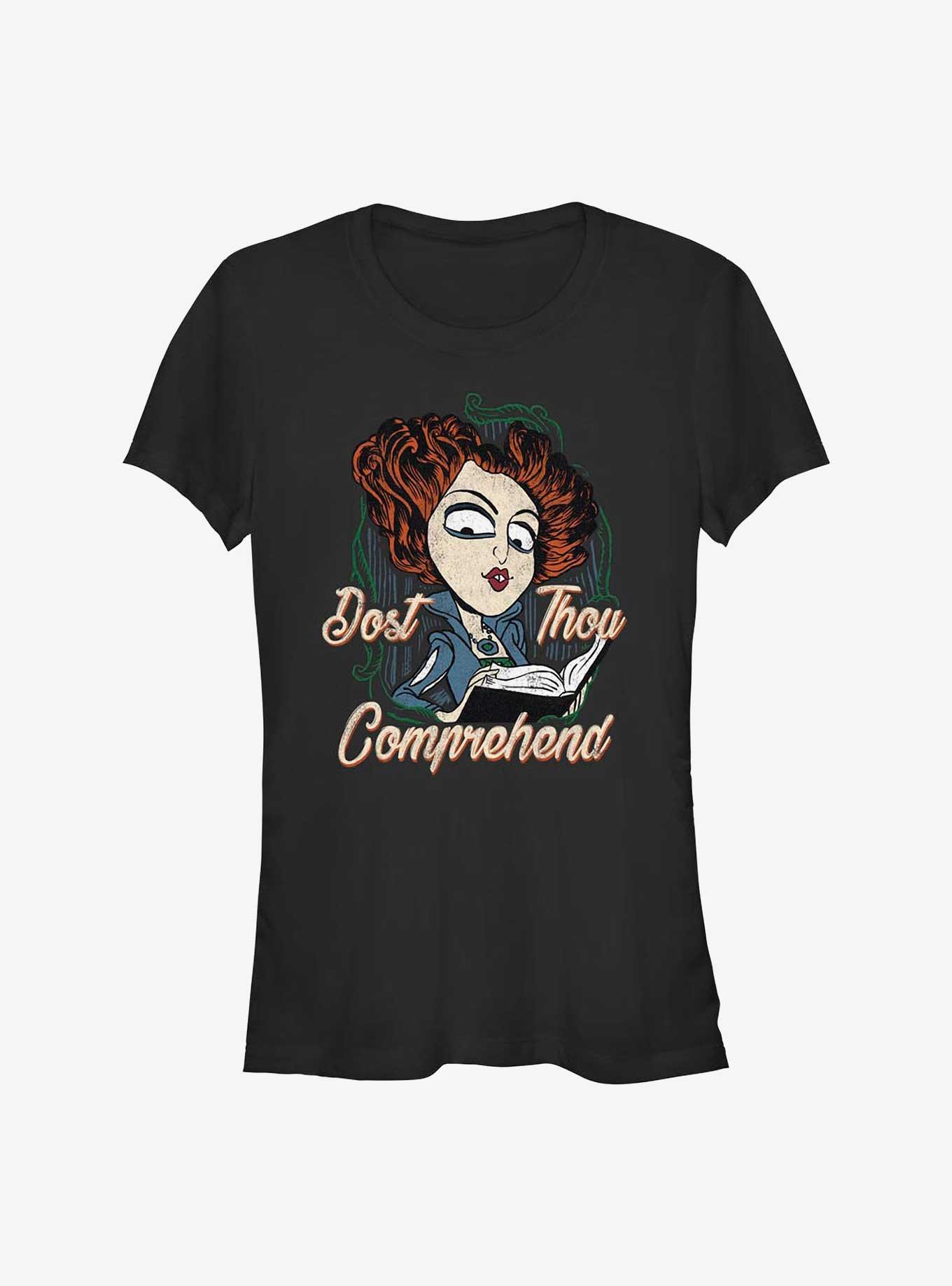 Disney Hocus Pocus Dost Thou Comprehend Winifred Girls T-Shirt, , hi-res