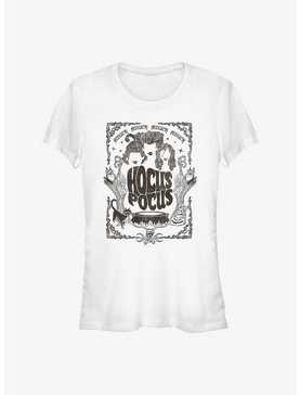 Disney Hocus Pocus Halloween Poster Girls T-Shirt, , hi-res