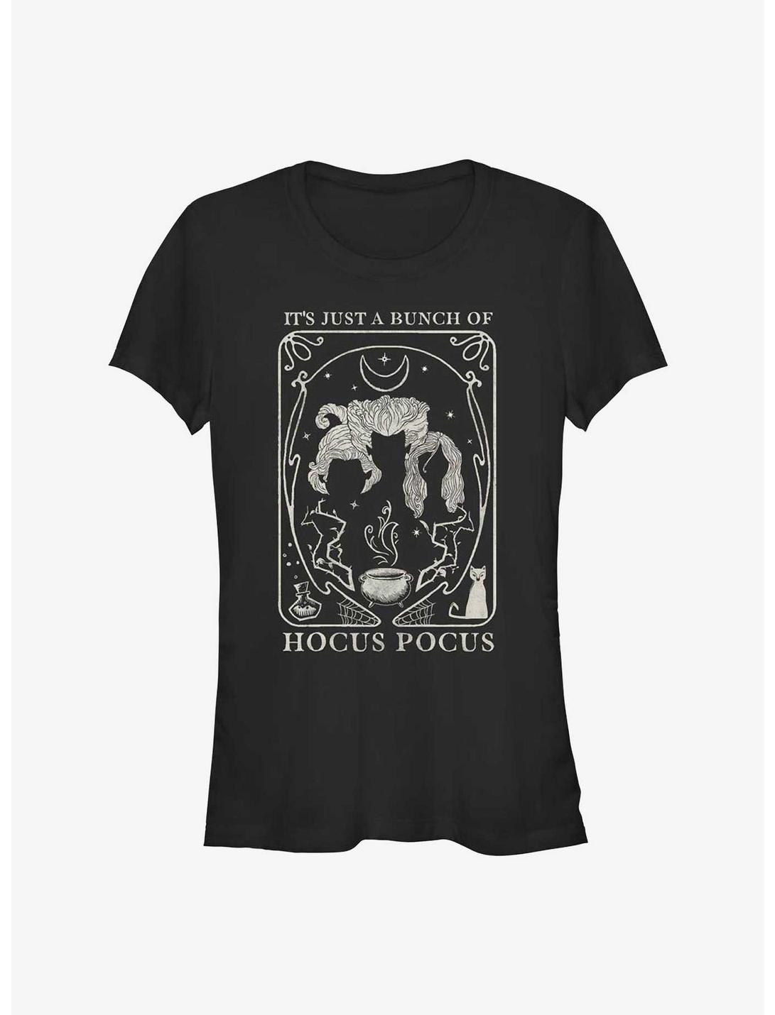 Disney Hocus Pocus Sanderson Sisters Silhouette Girls T-Shirt, BLACK, hi-res