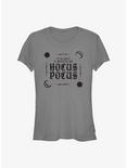 Disney Hocus Pocus Sun and Moon Girls T-Shirt, CHARCOAL, hi-res
