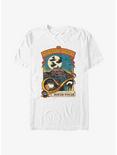 Disney Hocus Pocus Night Time Fly Poster T-Shirt, WHITE, hi-res