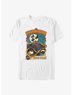 Disney Hocus Pocus Night Time Fly Poster T-Shirt, , hi-res
