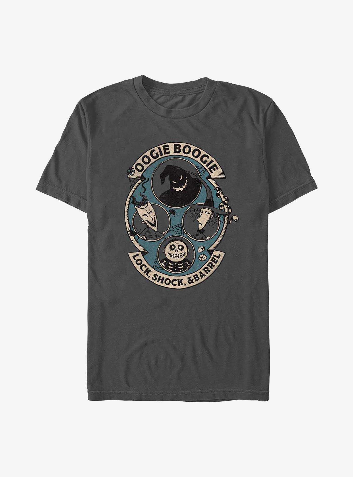 Disney The Nightmare Before Christmas Oogie Boogie With Lock, Shock & Barrel T-Shirt, , hi-res