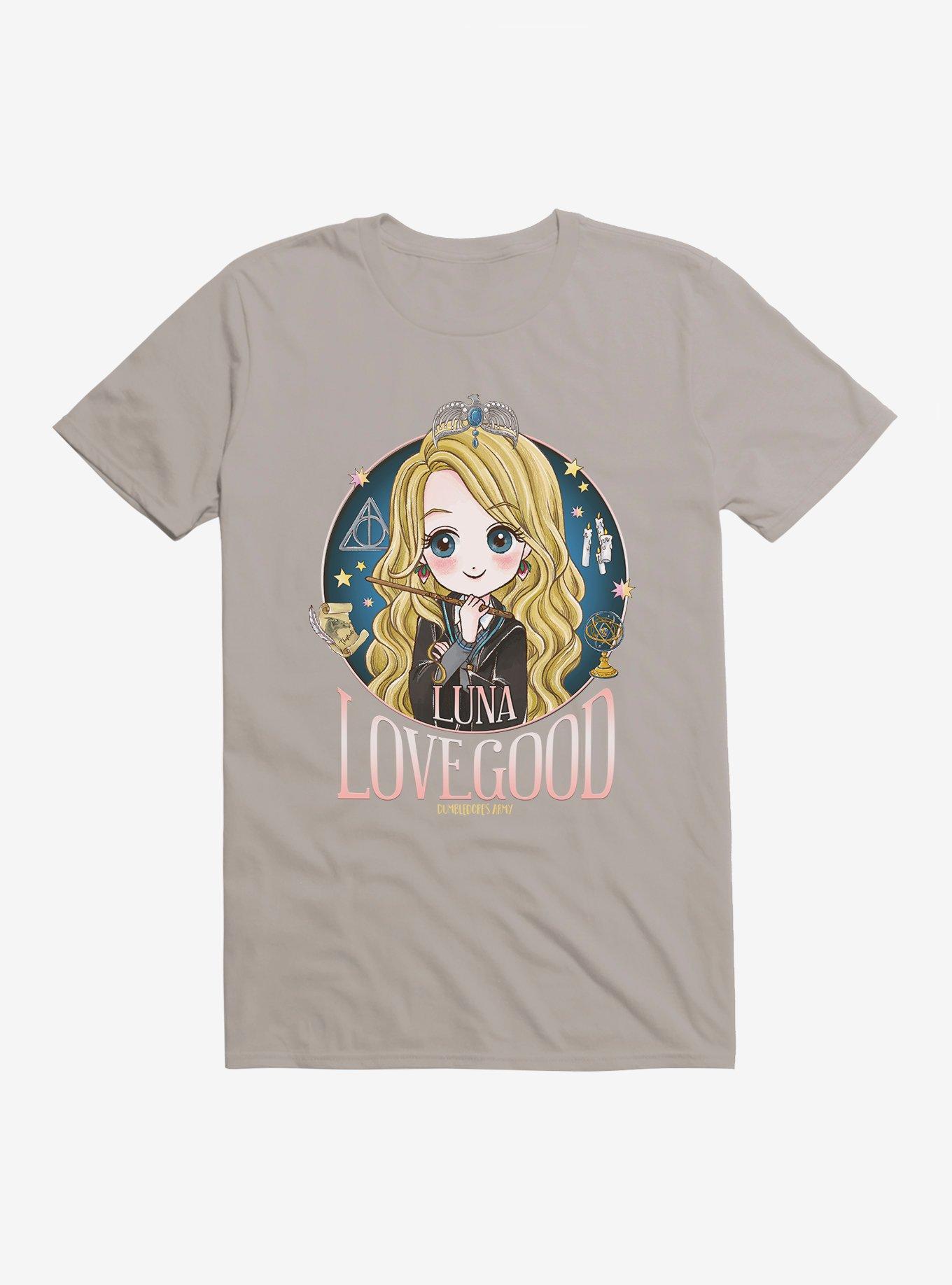 Harry Potter Luna Lovegood Army T-Shirt, LIGHT GREY, hi-res
