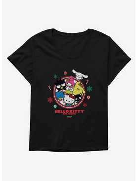 Hello Kitty and Friends Christmas Decorations Womens T-Shirt Plus Size, , hi-res