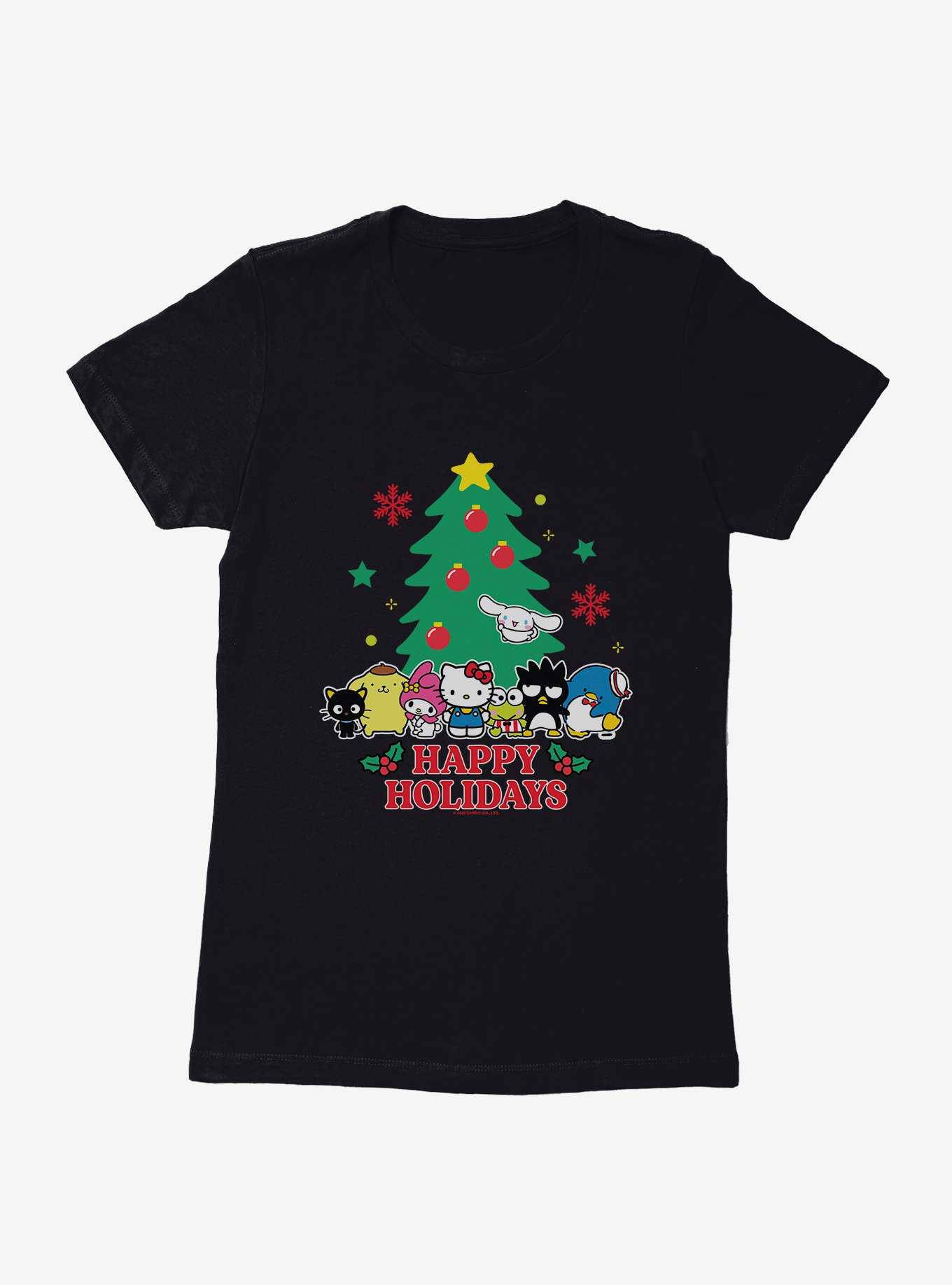 Hello Kitty and Friends Happy Holidays Womens T-Shirt, , hi-res