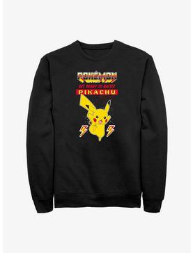 Pokemon Battle Ready Pikachu Sweatshirt, , hi-res