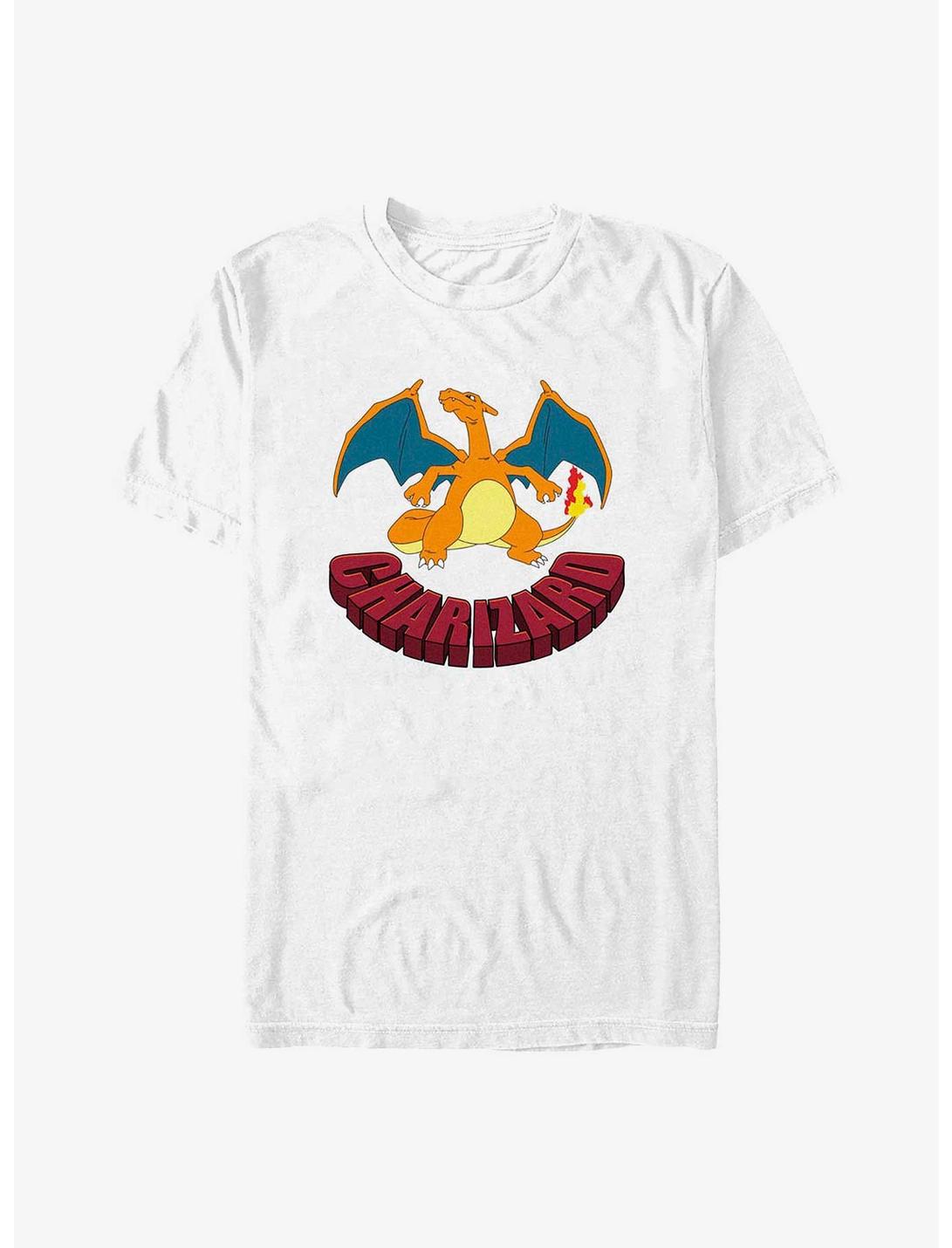 Pokemon Charizard T-Shirt, WHITE, hi-res