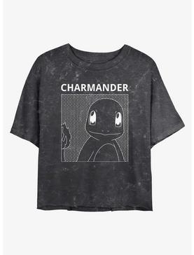 Pokemon Charmander Mineral Wash Womens Crop T-Shirt, , hi-res