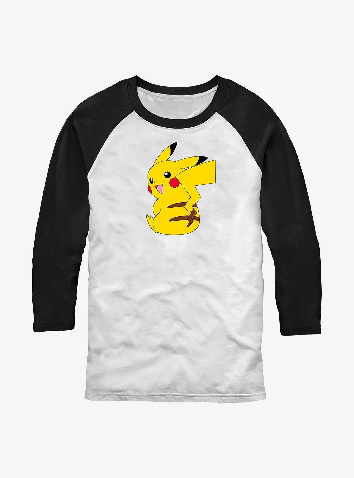 Pokemon Cheeky Pikachu Raglan T-Shirt, , hi-res