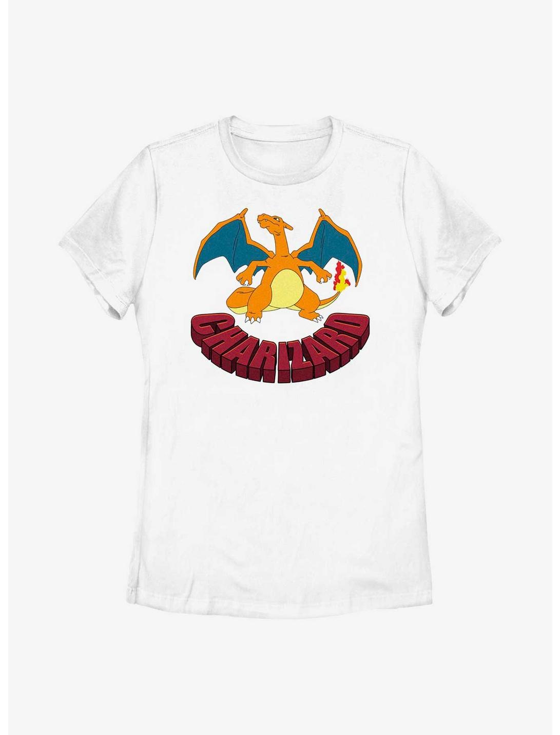 Pokemon Charizard Womens T-Shirt, WHITE, hi-res