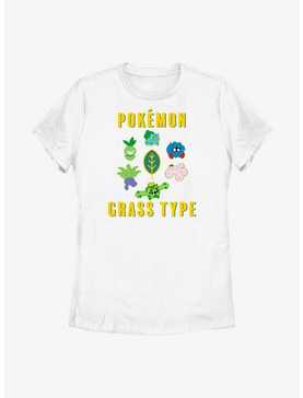 Pokemon Grass Type Womens T-Shirt, , hi-res