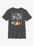 Pokemon Charizard Infographic Youth T-Shirt, CHAR HTR, hi-res