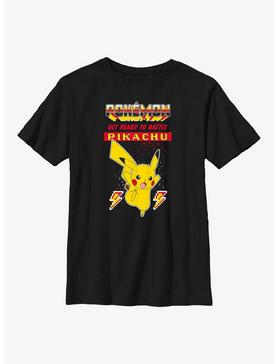 Pokemon Battle Ready Pikachu Youth T-Shirt, , hi-res