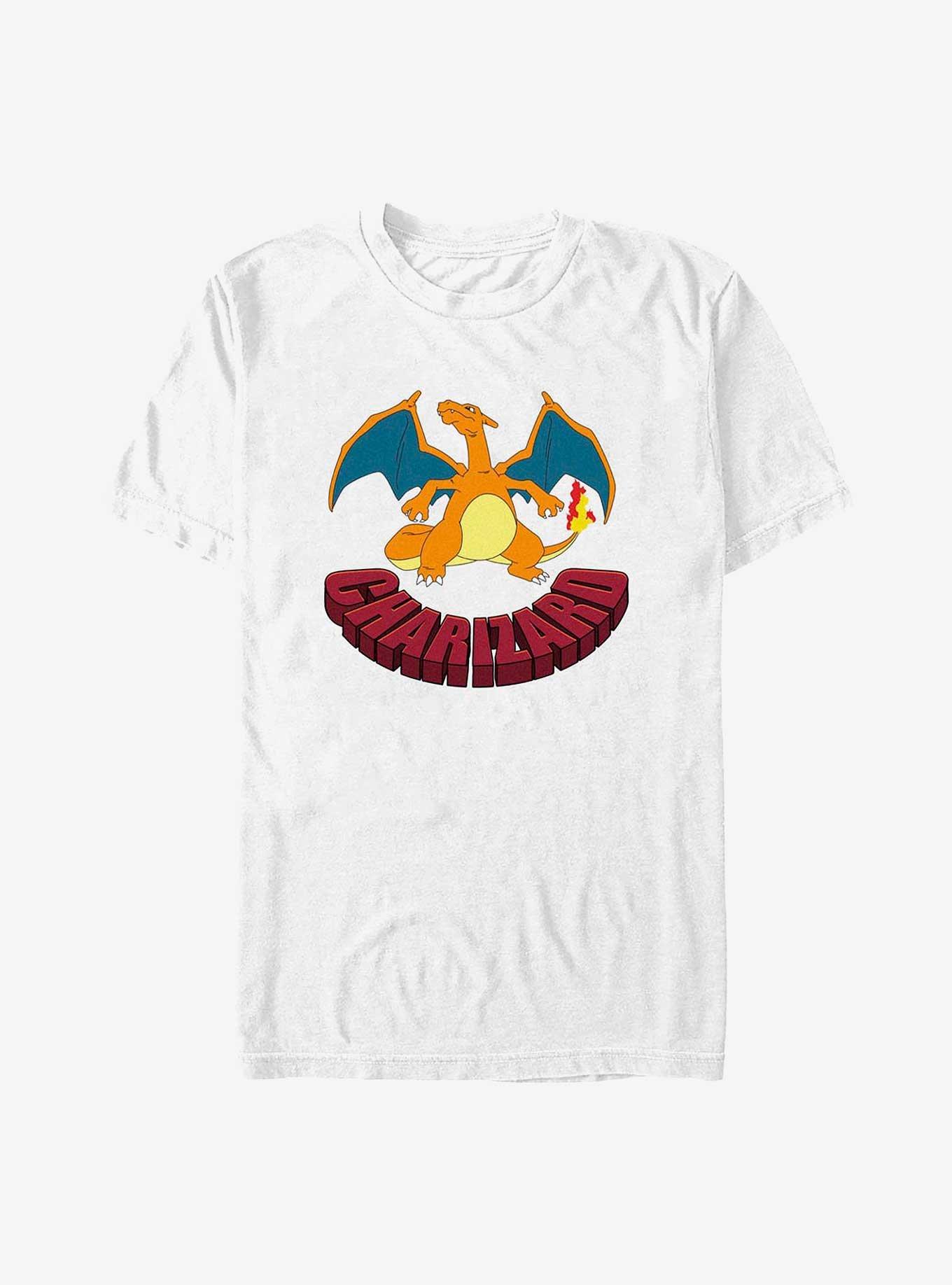 Pokemon Charizard T-Shirt, WHITE, hi-res