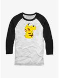 Pokemon Cheeky Pikachu Raglan T-Shirt, WHTBLK, hi-res