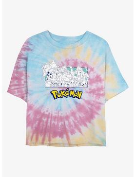 Pokemon The Classics Tie-Dye Womens Crop T-Shirt, , hi-res