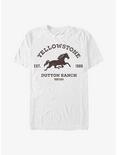 Yellowstone Dutton Range Badge T-Shirt, WHITE, hi-res