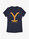 Yellowstone Dutton Ranch Y Womens T-Shirt, NAVY, hi-res