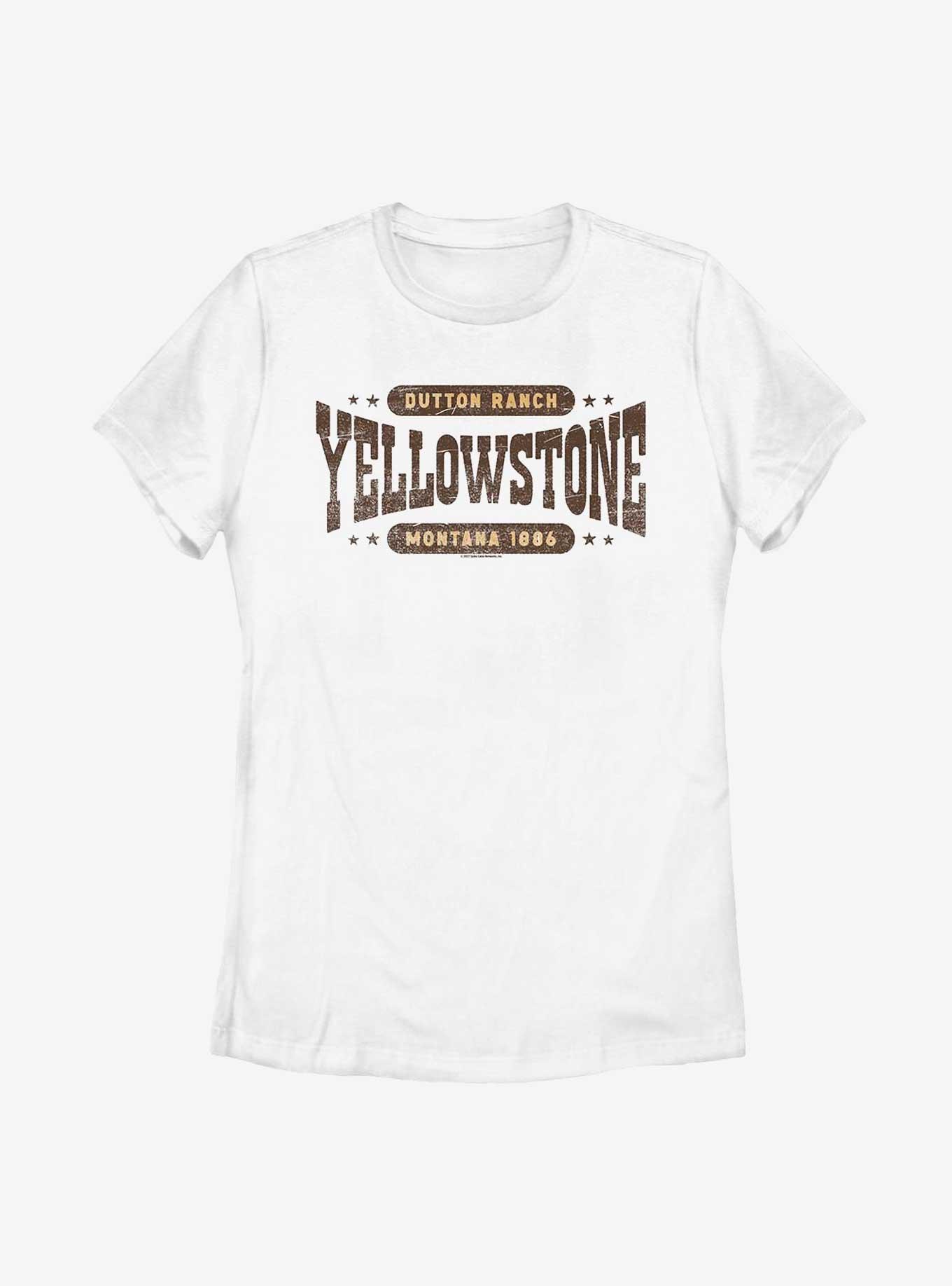 Yellowstone We Dont Share Womens T-Shirt, WHITE, hi-res