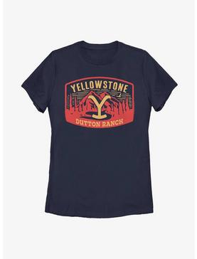 Yellowstone Mountains Womens T-Shirt, , hi-res