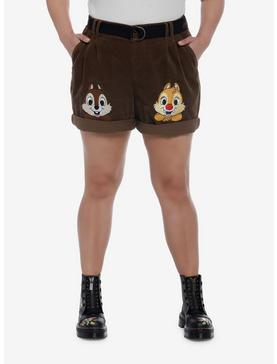 Her Universe Disney Chip 'N' Dale Corduroy Shorts Plus Size, , hi-res