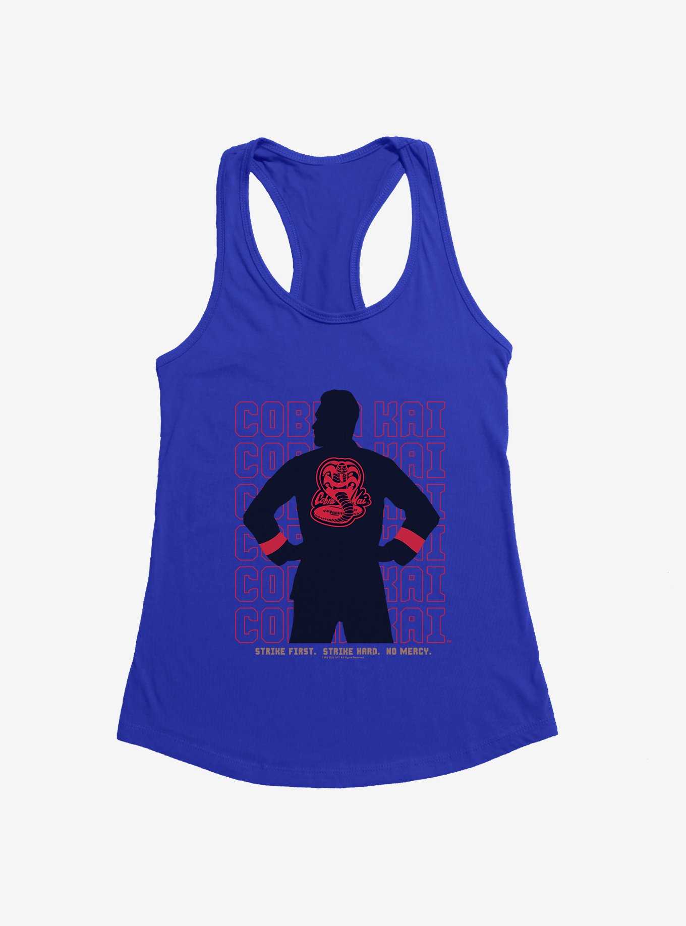 Cobra Kai Gi Silhouette Girls Tank, , hi-res