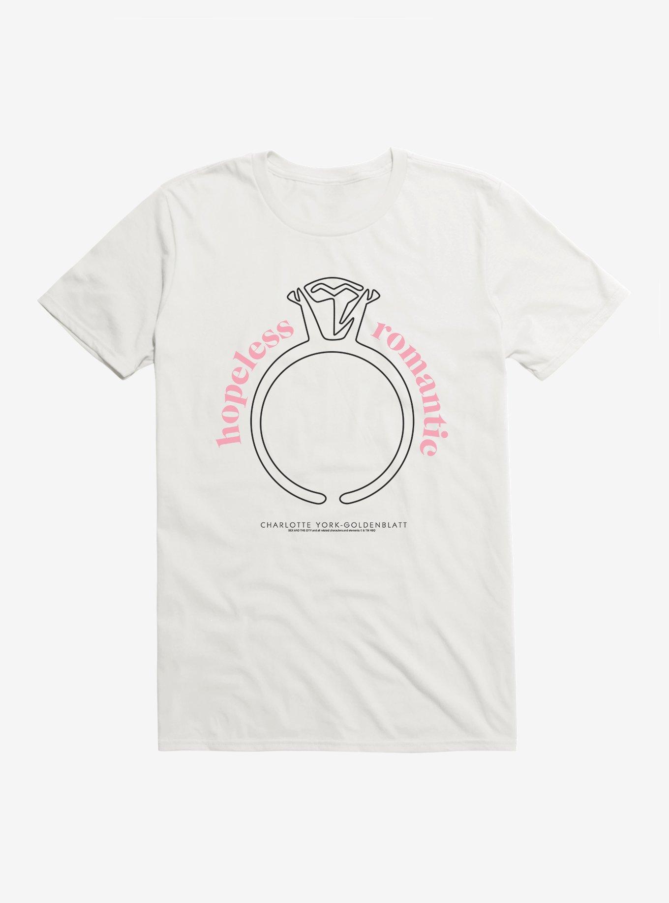 Sex And The City Hopeless Romantic T-Shirt, , hi-res