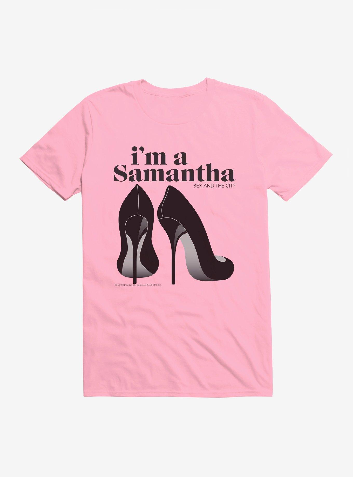 Sex And The City I'm A Samantha T-Shirt, CHARITY PINK, hi-res