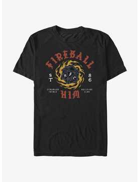 Stranger Things Hellfire Club Fireball Dice Badge T-Shirt, , hi-res