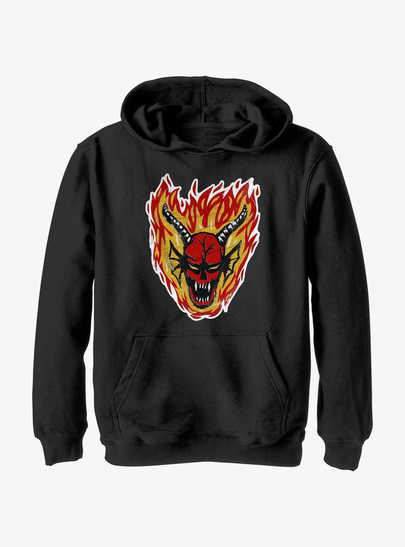 Stranger Things Demon Head Youth Hoodie